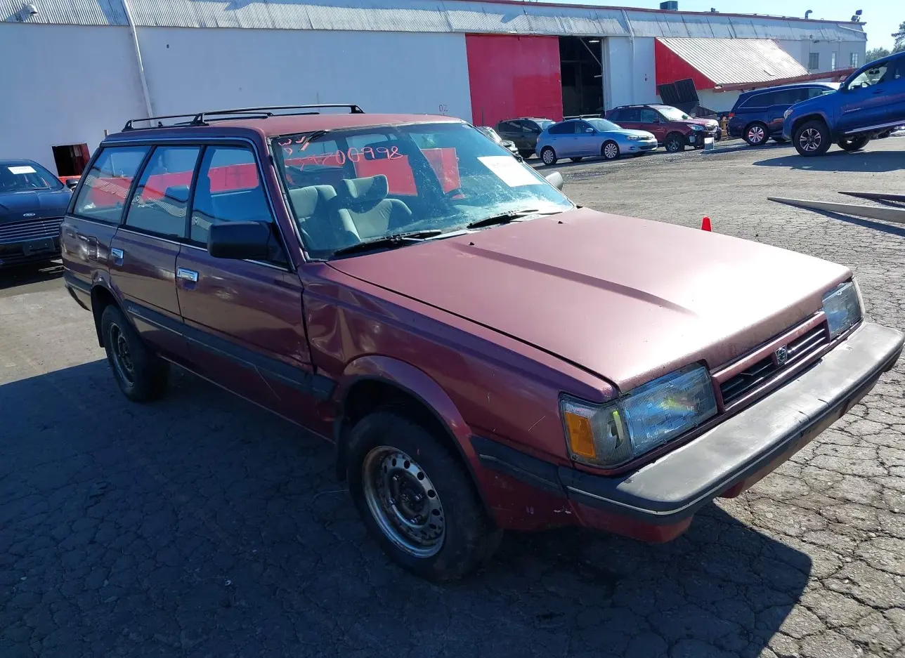 1988 SUBARU  - Image 1.