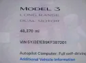 2019 TESLA  - Image 7.