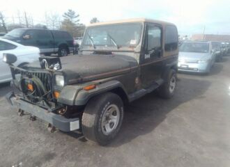 Wrecked & Repairable Salvage Jeep Wrangler / YJ for Sale & Auction